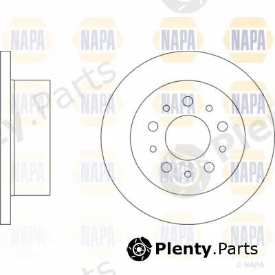 Napa NBD5395 — Brake Disc NAPA