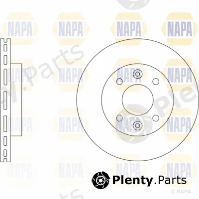 Napa PBD8422 — Brake Disc PROformer