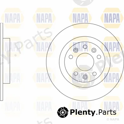 Napa PBD8202 — Brake Disc PROformer