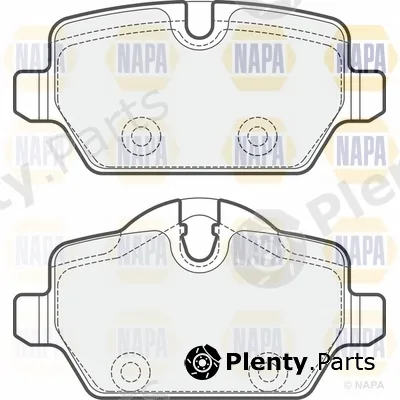 Napa NBP1769 — Brake Pad Set, disc brake NAPA