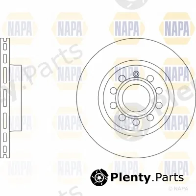Napa NBD5339 — Brake Disc NAPA