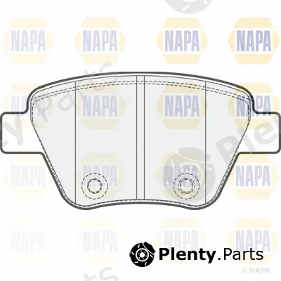 Napa PBP7554 — Brake Pad Set, disc brake PROformer