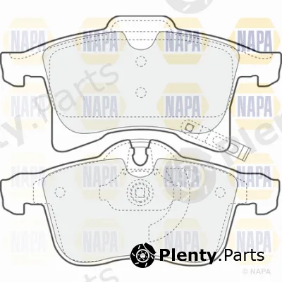 Napa PBP7076 — Brake Pad Set, disc brake PROformer