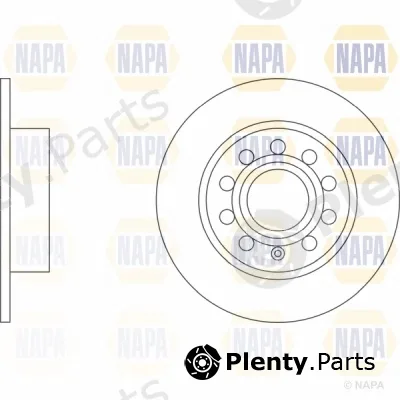 Napa NBD5729 — Brake Disc NAPA