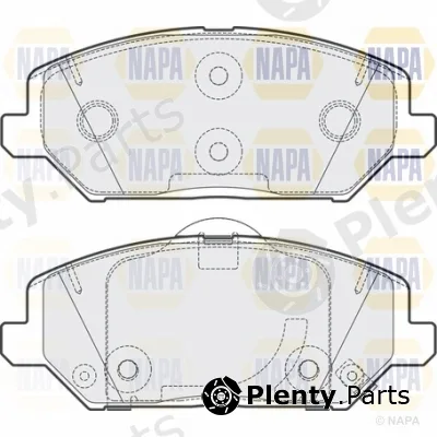 Napa NBP1649 — Brake Pad Set, disc brake NAPA