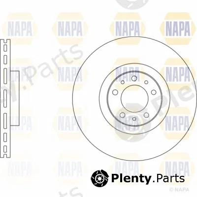 Napa NBD5096 — Brake Disc NAPA