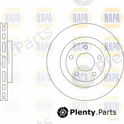 Napa PBD8386 — Brake Disc PROformer