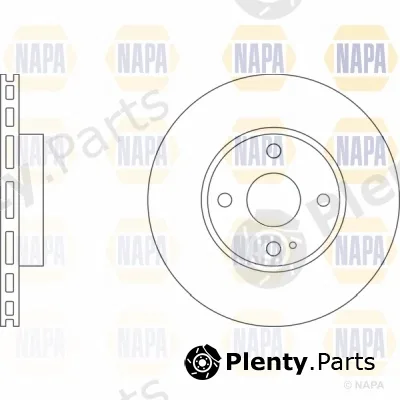 Napa NBD5308 — Brake Disc NAPA