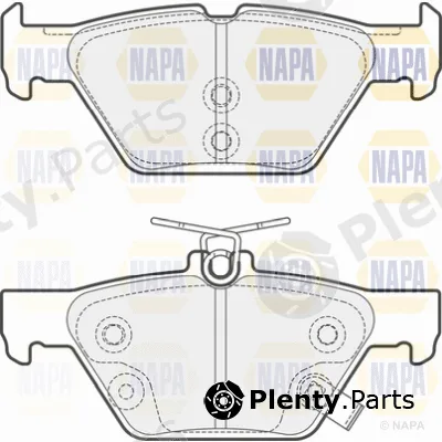 Napa PBP7716 — Brake Pad Set, disc brake PROformer