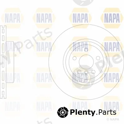 Napa NBD5865 — Brake Disc NAPA