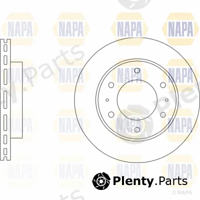 Napa PBD8709 — Brake Disc PROformer