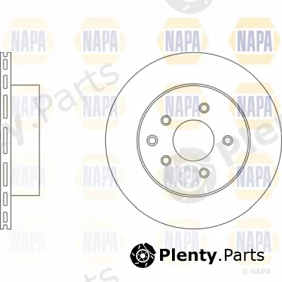Napa NBD5417 — Brake Disc NAPA