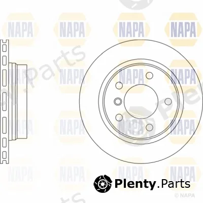 Napa NBD5518 — Brake Disc NAPA