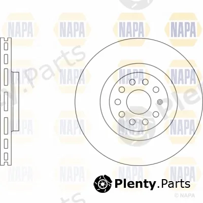 Napa NBD5195 — Brake Disc NAPA