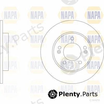 Napa NBD5700 — Brake Disc NAPA