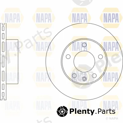 Napa PBD8189 — Brake Disc PROformer