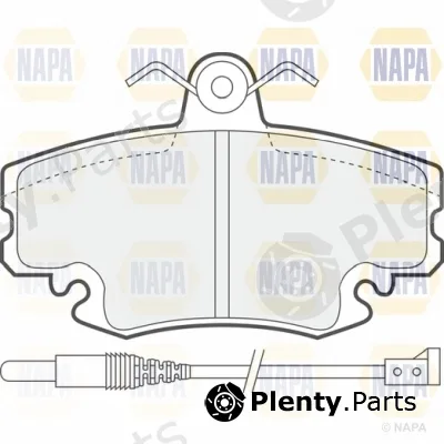 Napa NBP1559 — Brake Pad Set, disc brake NAPA