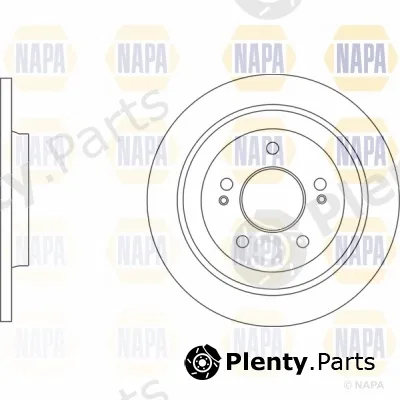 Napa NBD5840 — Brake Disc NAPA