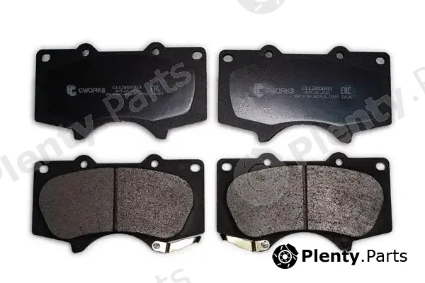 Cworks C112R0003 — Brake Pad Set, disc brake
