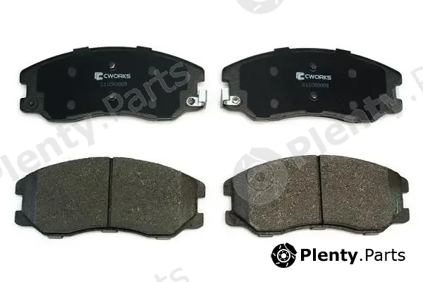 Cworks C11CR0009 — Brake Pad Set, disc brake