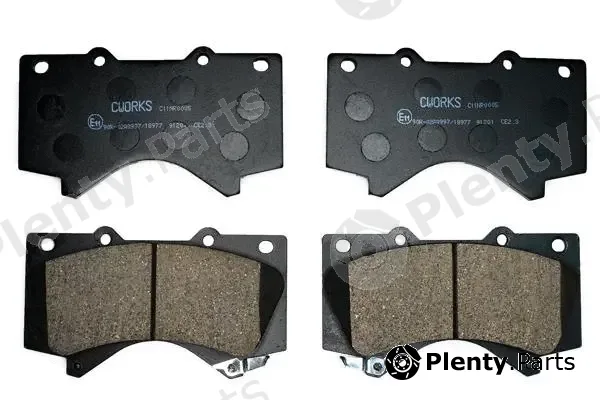 Cworks C11NR0005 — Brake Pad Set, disc brake