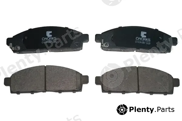 Cworks C11CR1067 — Brake Pad Set, disc brake