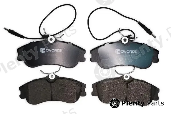 Cworks C11CR0012 — Brake Pad Set, disc brake