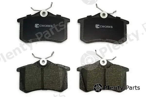 Cworks C12CR0020 — Brake Pad Set, disc brake