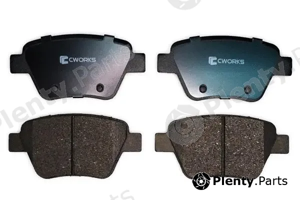 Cworks C12CR0085 — Brake Pad Set, disc brake