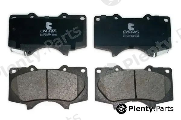 Cworks C11CR1055 — Brake Pad Set, disc brake
