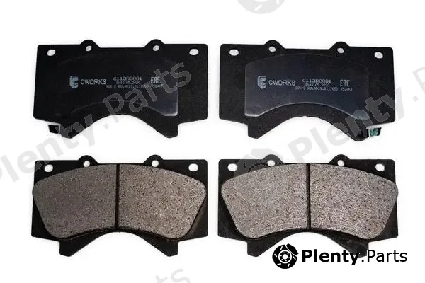 Cworks C112R0001 — Brake Pad Set, disc brake