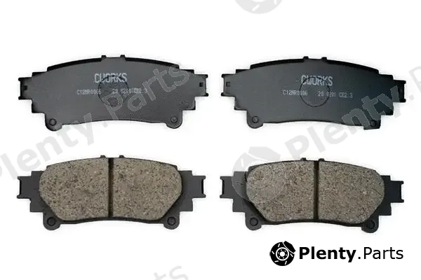 Cworks C12NR0006 — Brake Pad Set, disc brake