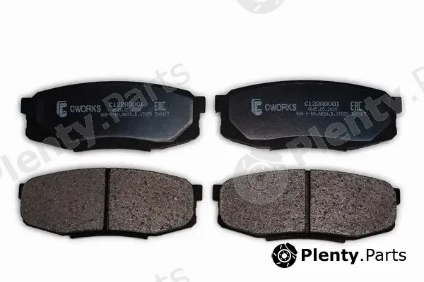 Cworks C122R0001 — Brake Pad Set, disc brake