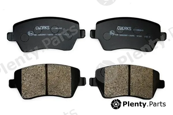 Cworks C11NR0045 — Brake Pad Set, disc brake