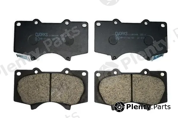 Cworks C11NR0004 — Brake Pad Set, disc brake