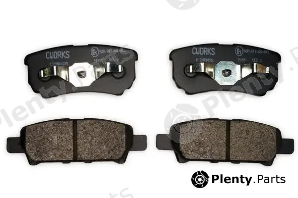 Cworks C12NR0035 — Brake Pad Set, disc brake