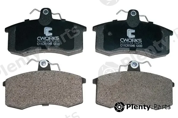 Cworks C11CR1046 — Brake Pad Set, disc brake