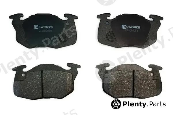 Cworks C11CR0069 — Brake Pad Set, disc brake