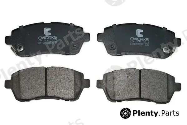 Cworks C11CR1020 — Brake Pad Set, disc brake