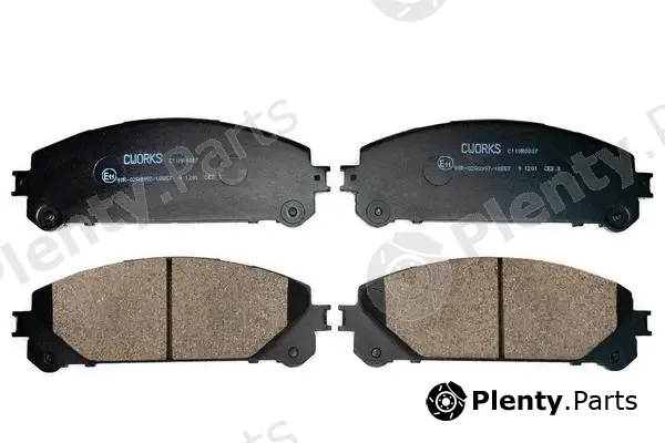 Cworks C11NR0007 — Brake Pad Set, disc brake