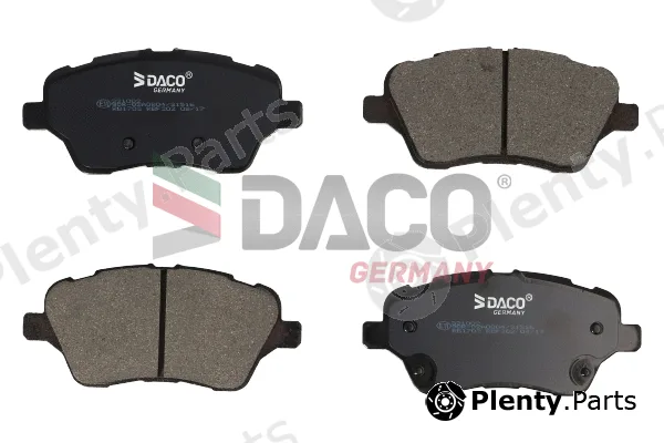 DACO Germany 321002 — Brake Pad Set, disc brake
