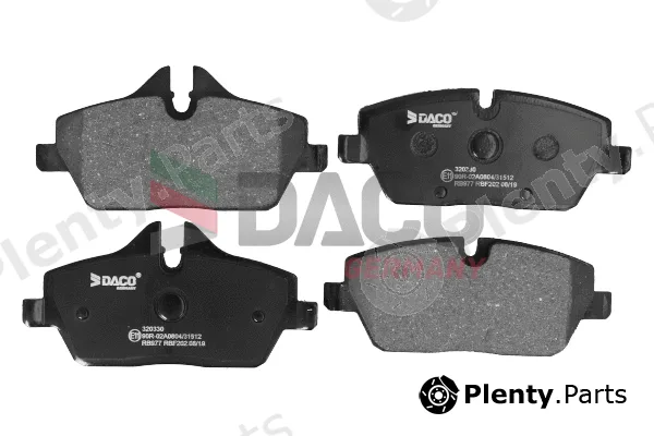 DACO Germany 320330 — Brake Pad Set, disc brake