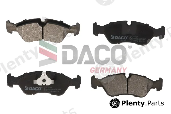 DACO Germany 323607 — Brake Pad Set, disc brake