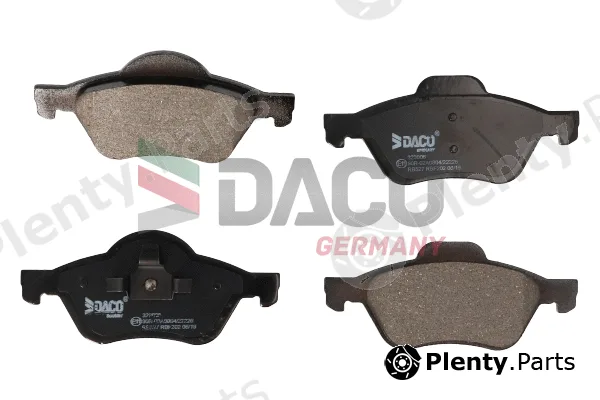 DACO Germany 323006 — Brake Pad Set, disc brake