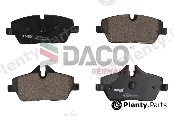 DACO Germany 320303 — Brake Pad Set, disc brake