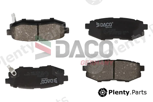 DACO Germany 323636 — Brake Pad Set, disc brake