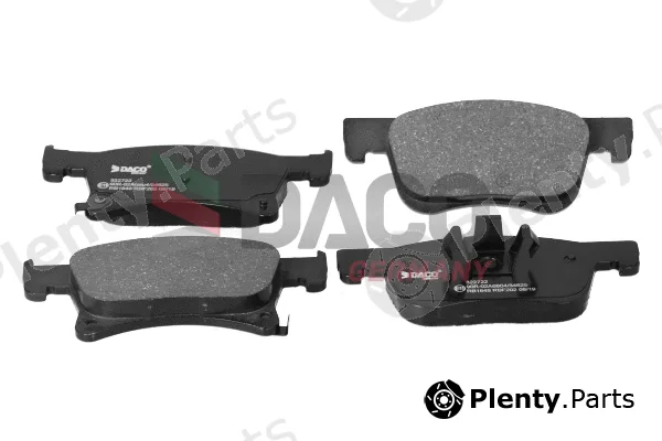 DACO Germany 322722 — Brake Pad Set, disc brake