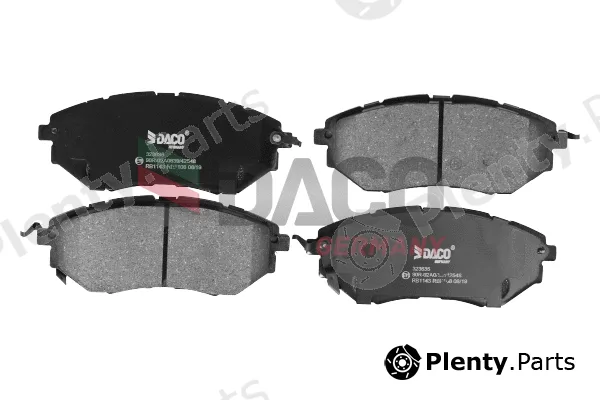 DACO Germany 323635 — Brake Pad Set, disc brake