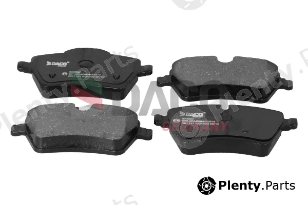 DACO Germany 322402 — Brake Pad Set, disc brake