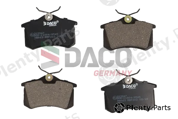 DACO Germany 323947 — Brake Pad Set, disc brake